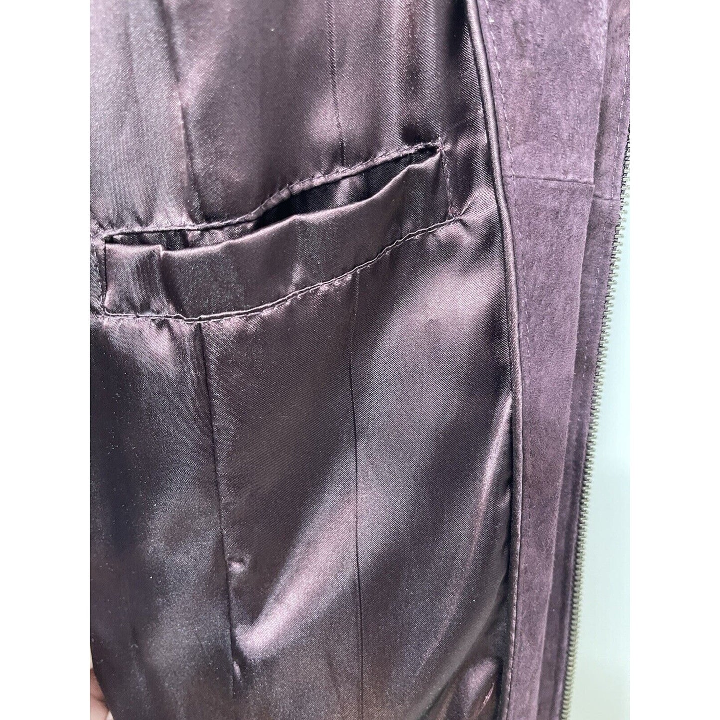 Terry Lewis Suede Zip up Coat Dress versatile, outerwear or statement Dress 1X
