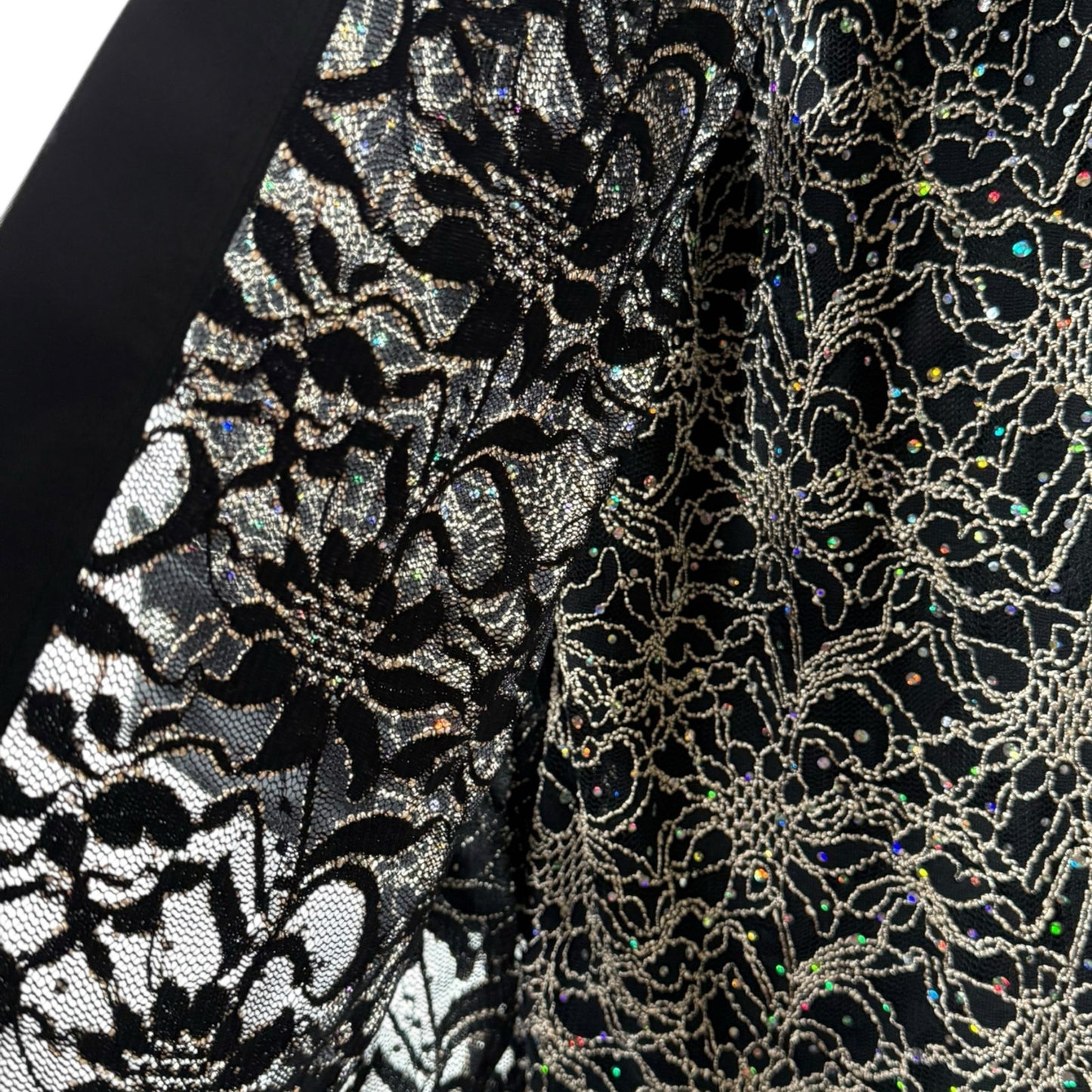 R&M Richards Black Sequin Faux Twinset – Size 20W – Evening Wear