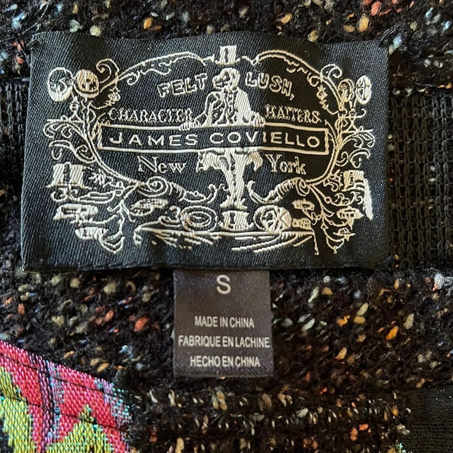 James Coviello for Anthropologie Metallic Brocade Knit Blouse – Size Small