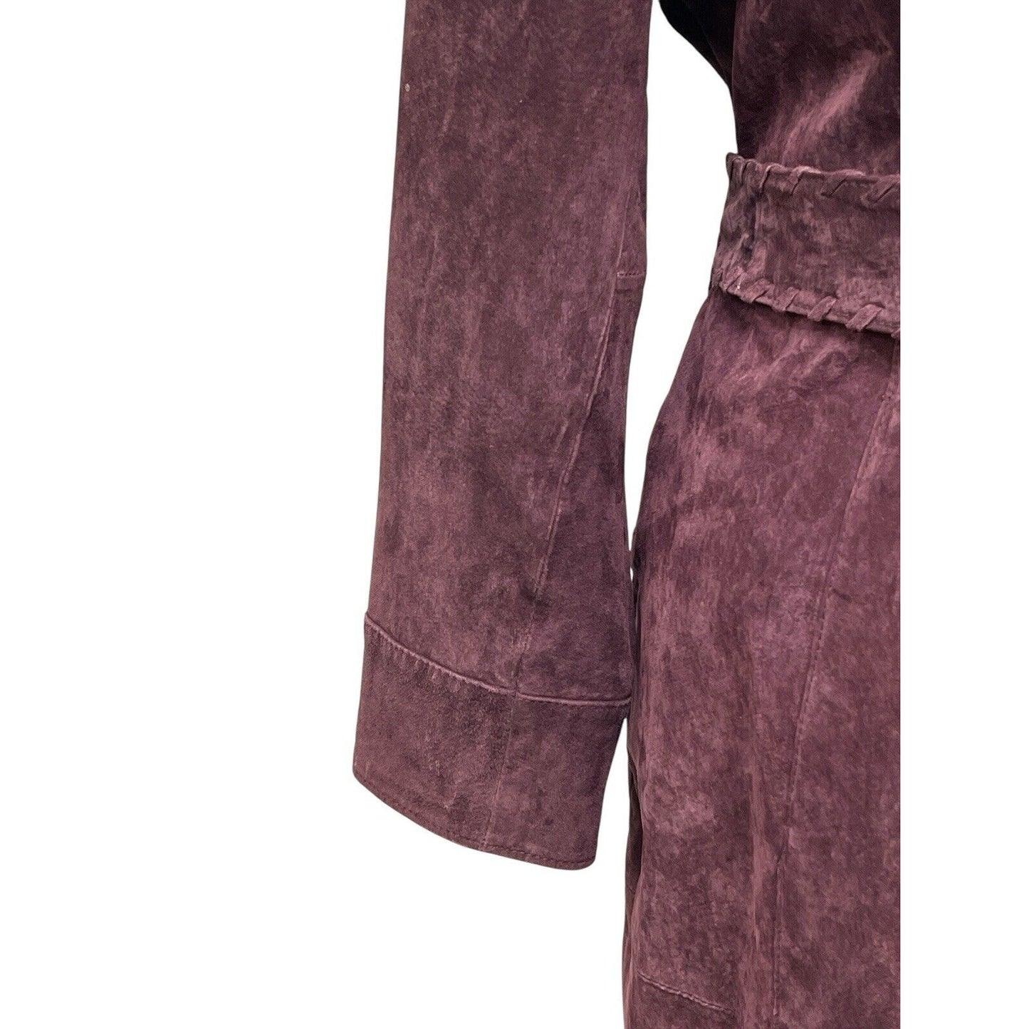 Terry Lewis Suede Zip up Coat Dress versatile, outerwear or statement Dress 1X