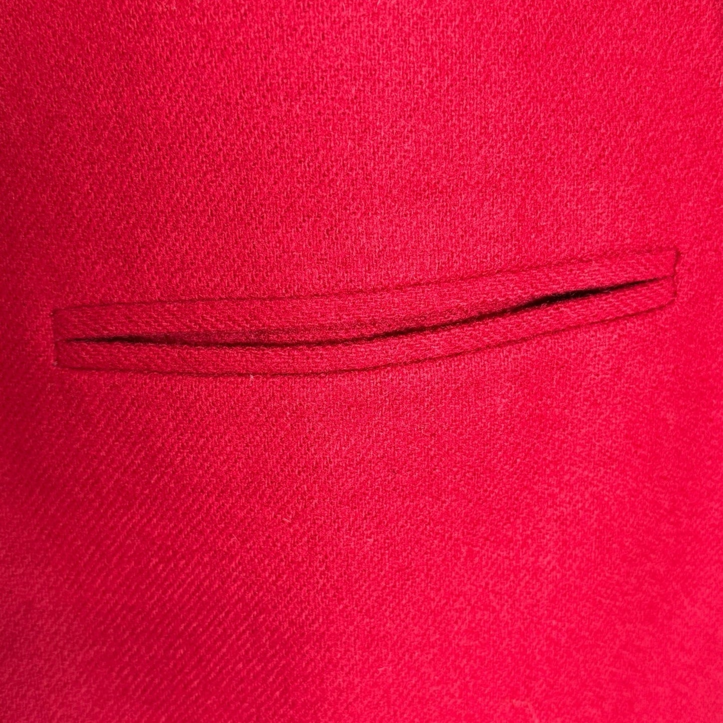 Sag Harbor Red Blazer 100% Pure New Wool – Size 18 Classic Single Button Jacket