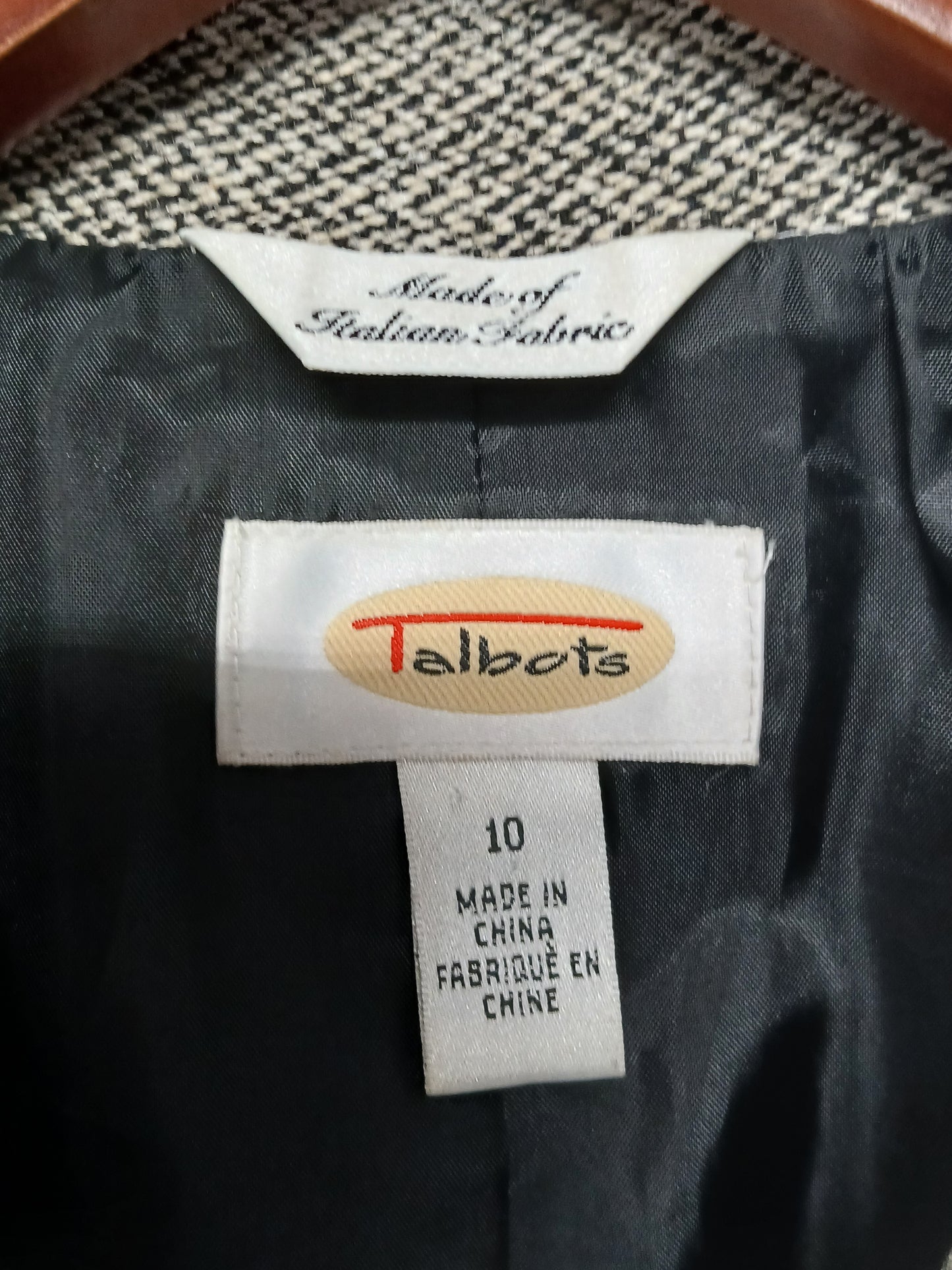 Talbot Tweed Jacket Size 10