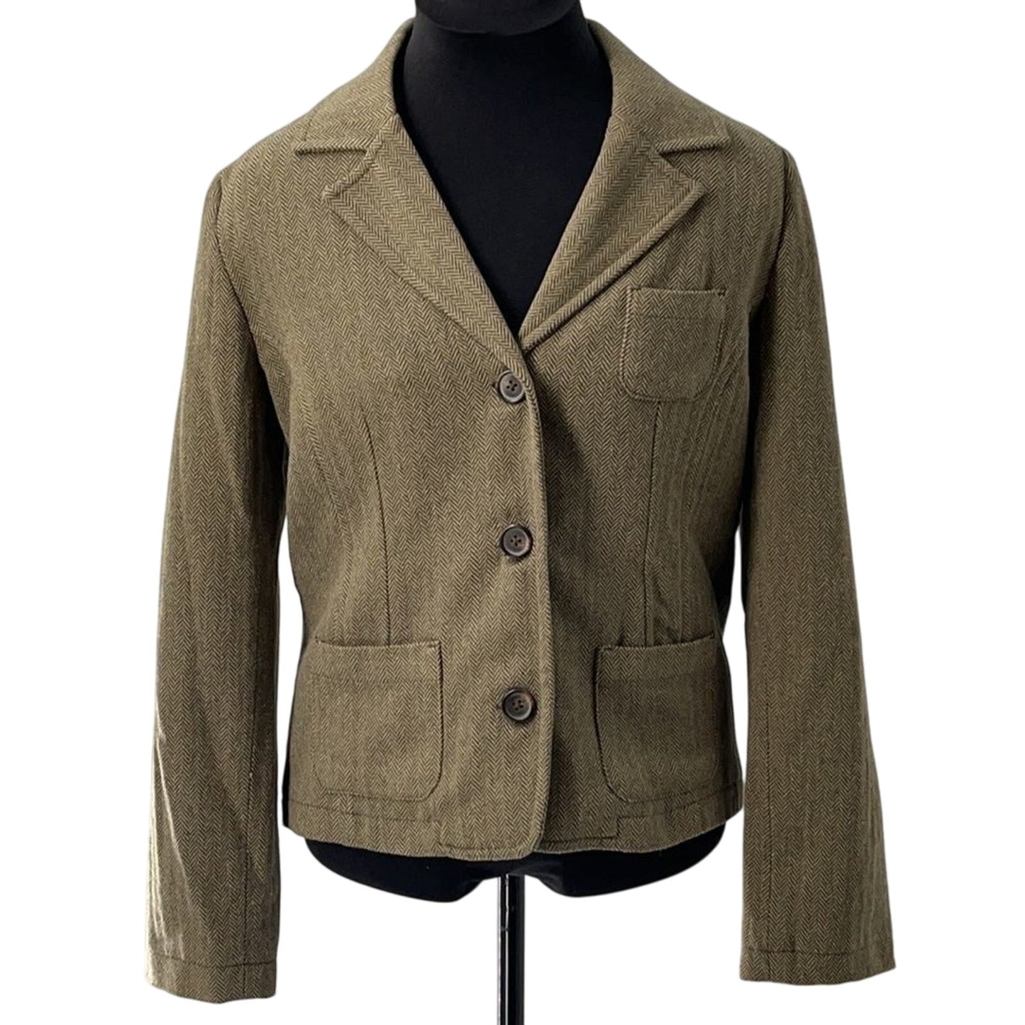 Old Navy Women’s Herringbone Blazer Classic Size Large