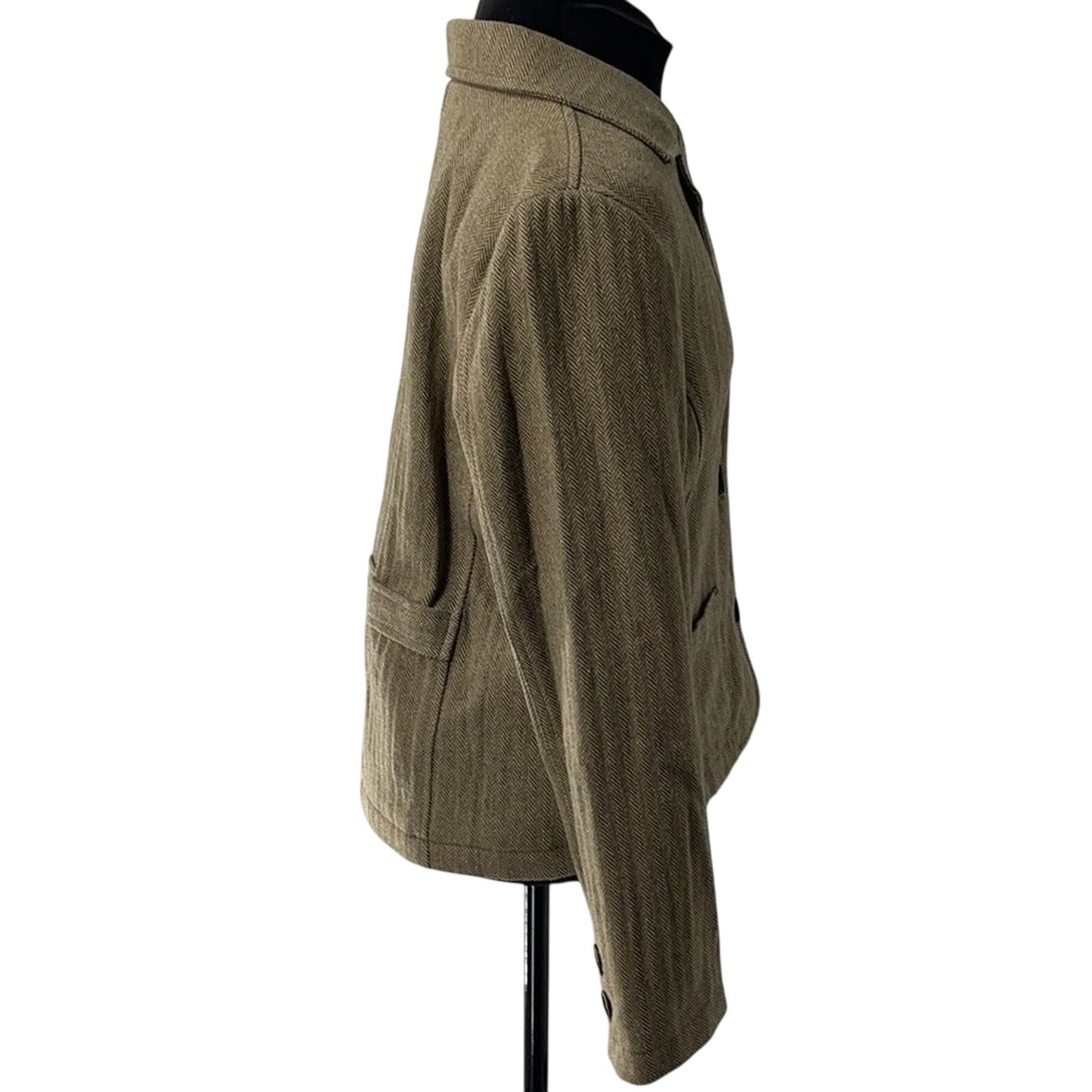 Old Navy Women’s Herringbone Blazer Classic Size Large