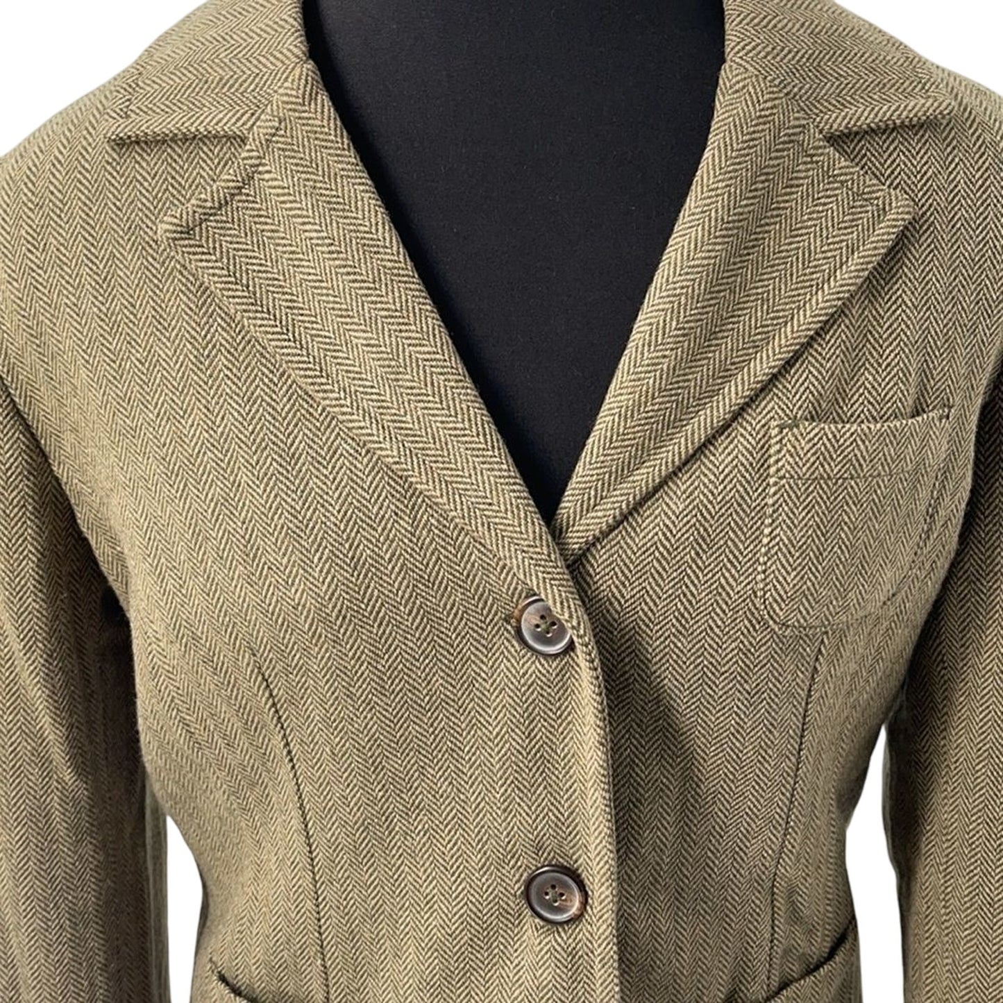 Old Navy Women’s Herringbone Blazer Classic Size Large